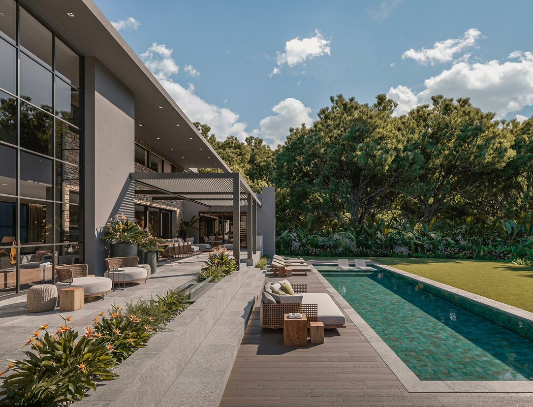 Fantastic newly built villa with tropical garden