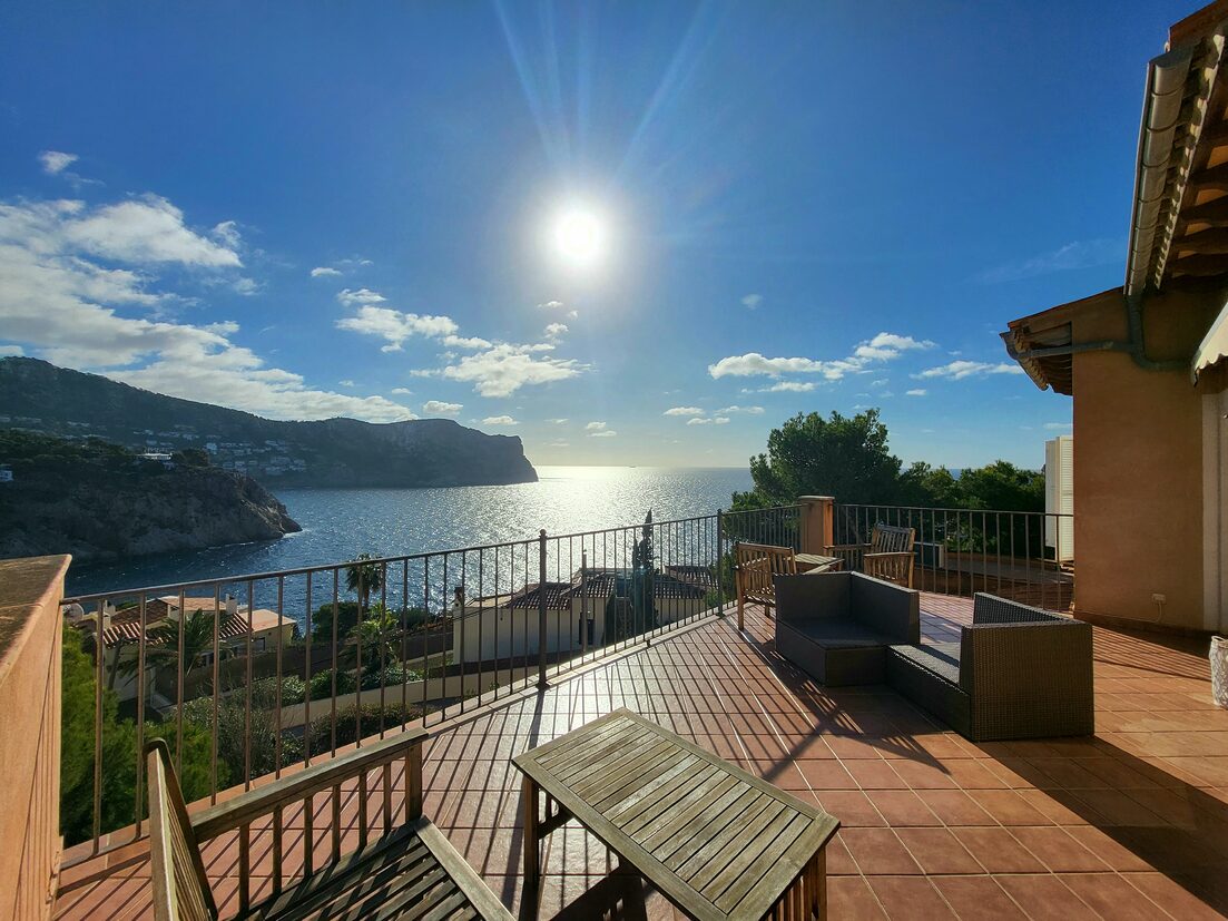 Mediterrane Villa mit Panoramablick