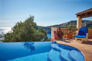 Mediterrane Wohnung mit spektakulärem Ausblick