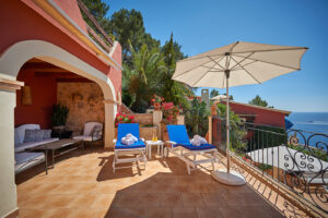 Mediterrane Wohnung mit spektakulärem Ausblick