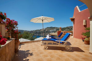 Mediterrane Wohnung mit spektakulärem Ausblick