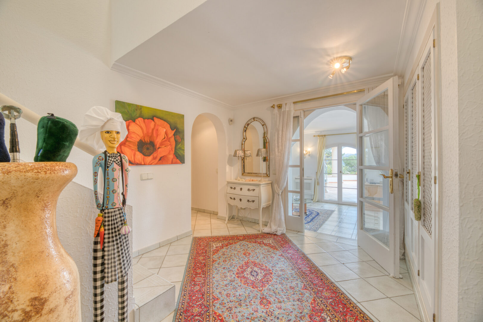 Mediterrane Villa mit traumhaftem Meer- und Hafenblick