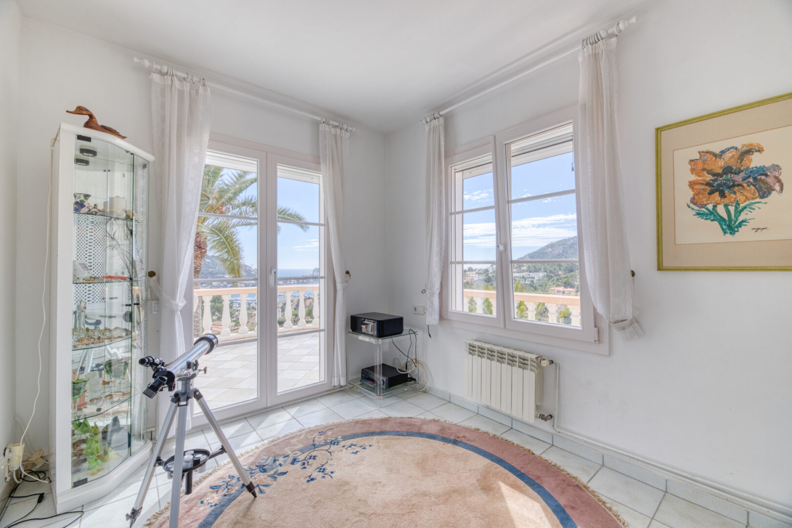 Mediterrane Villa mit traumhaftem Meer- und Hafenblick