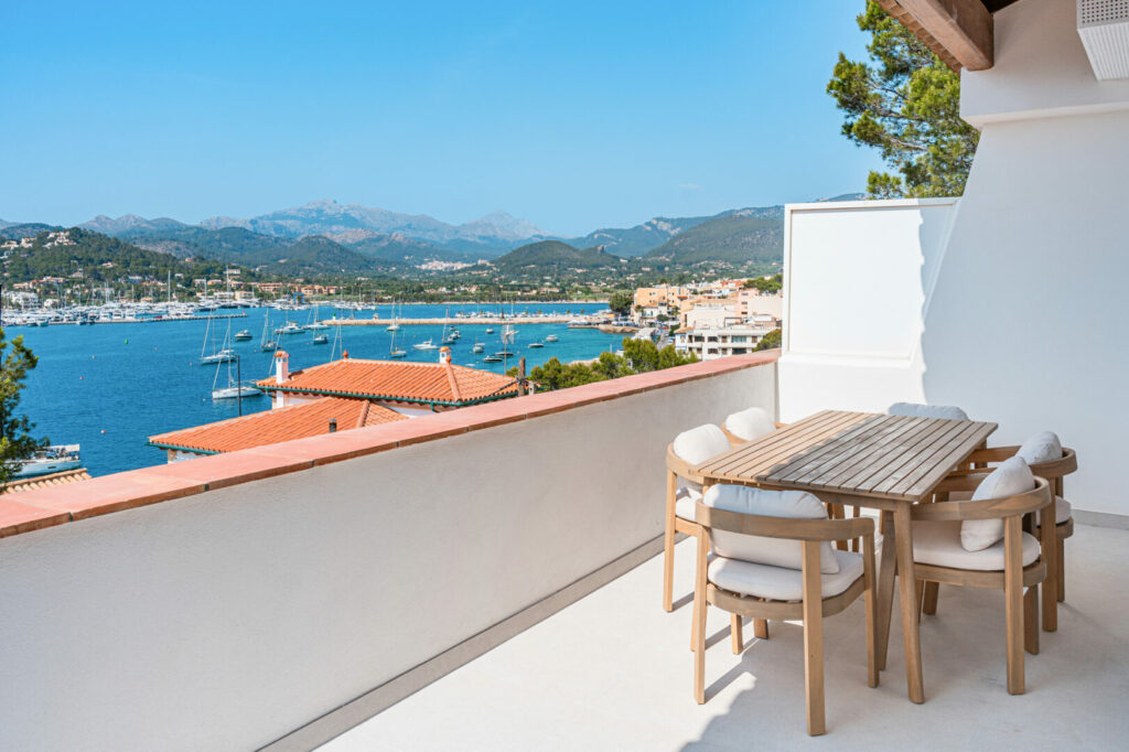 Hochwertiges Refugium mit mediterranem Ausblick in Port d’Andratx